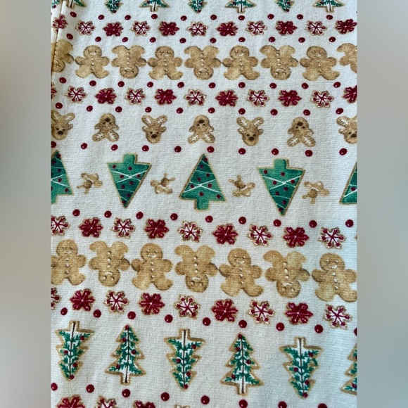 Burt’s Bees Baby Women’s XL Christmas Drawstring Elastic Waist Pajama Pants - Picture 2 of 10